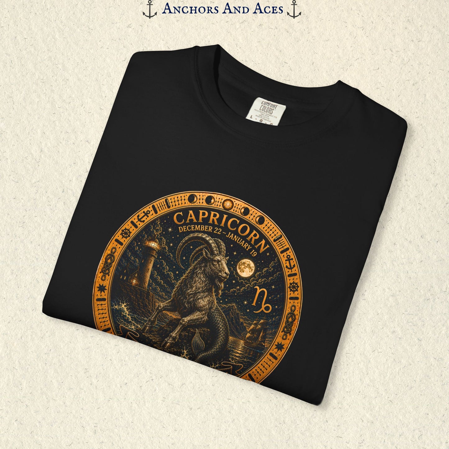 Celestial Seas Zodiac Tee | Capricorn - Built For The Journey