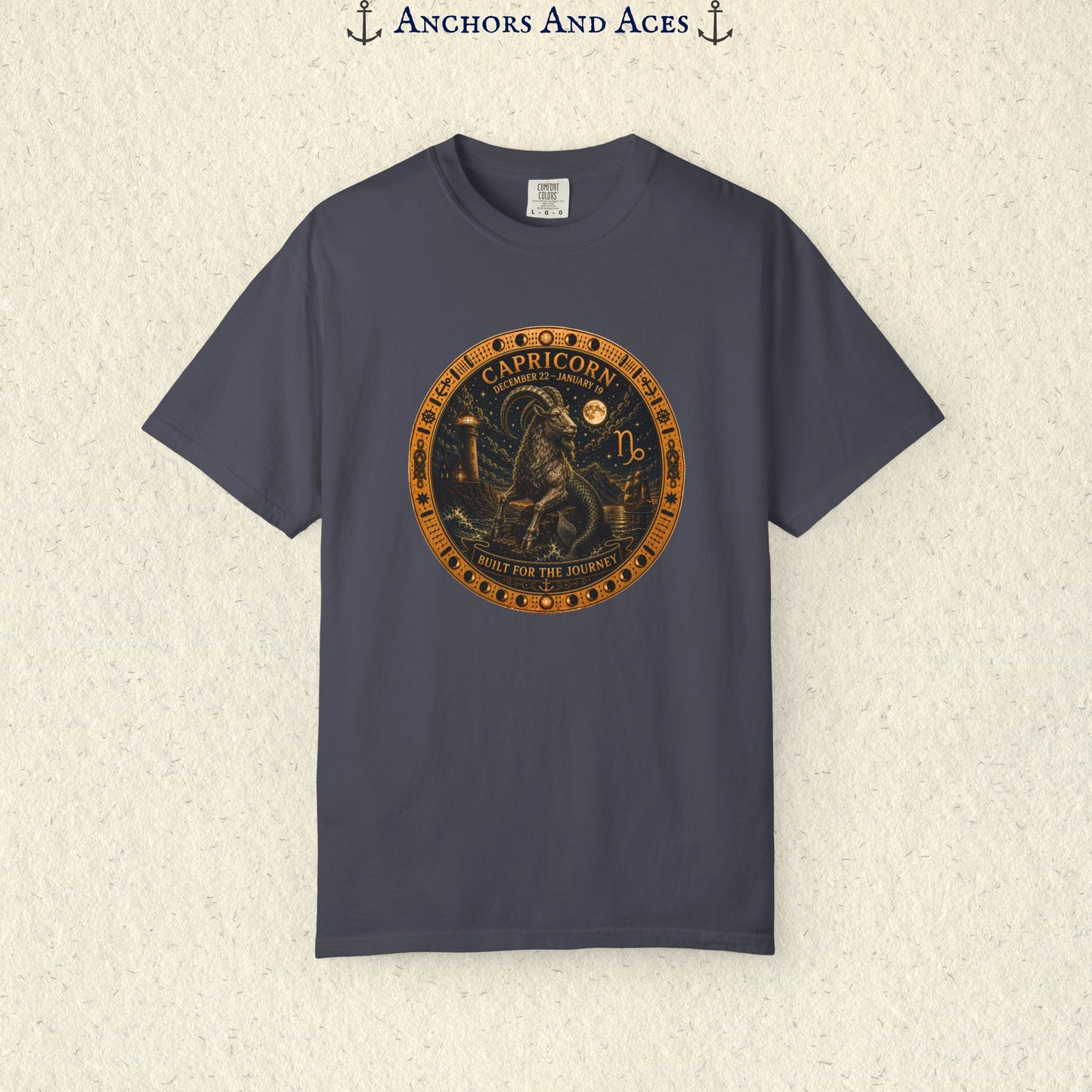 Celestial Seas Zodiac Tee | Capricorn - Built For The Journey
