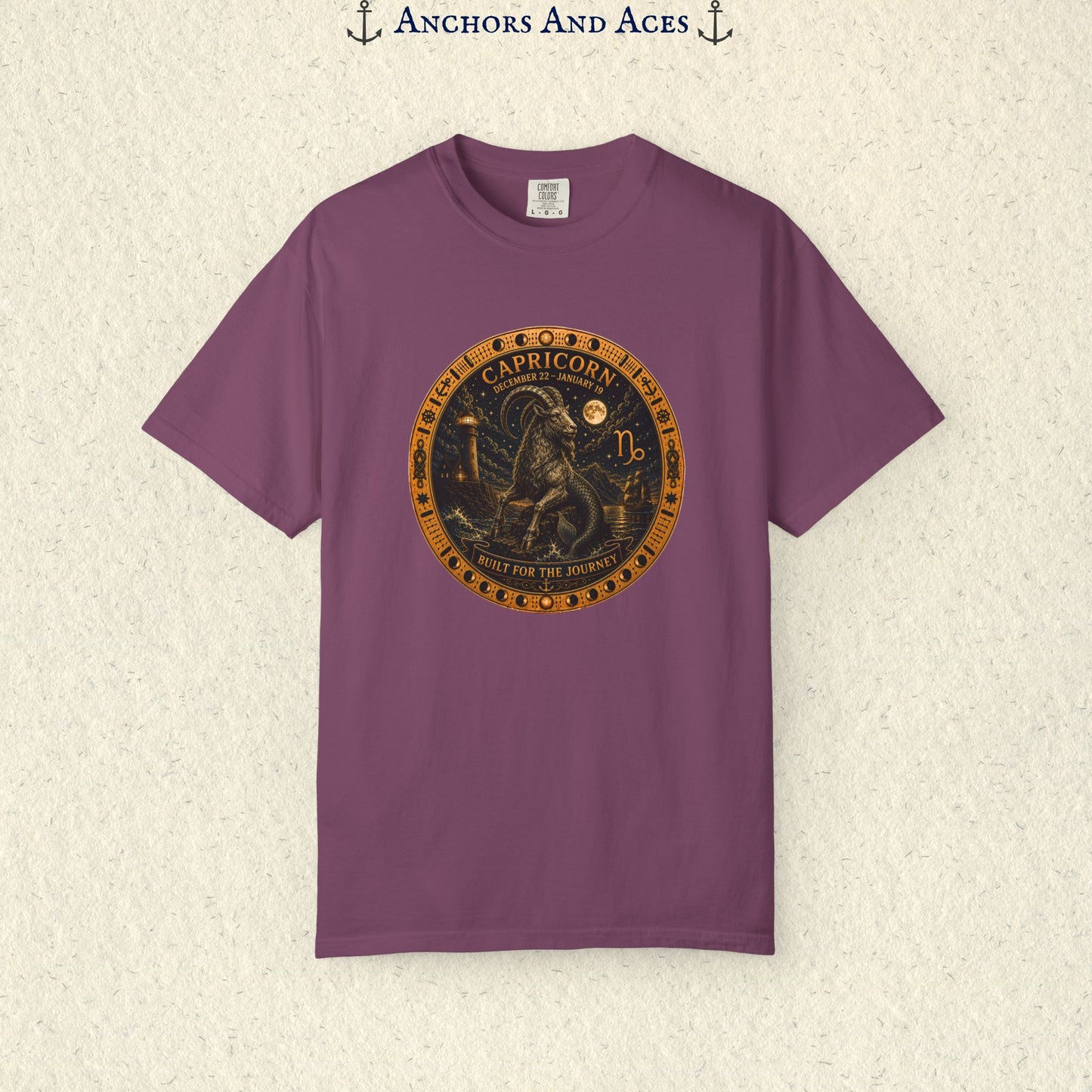 Celestial Seas Zodiac Tee | Capricorn - Built For The Journey