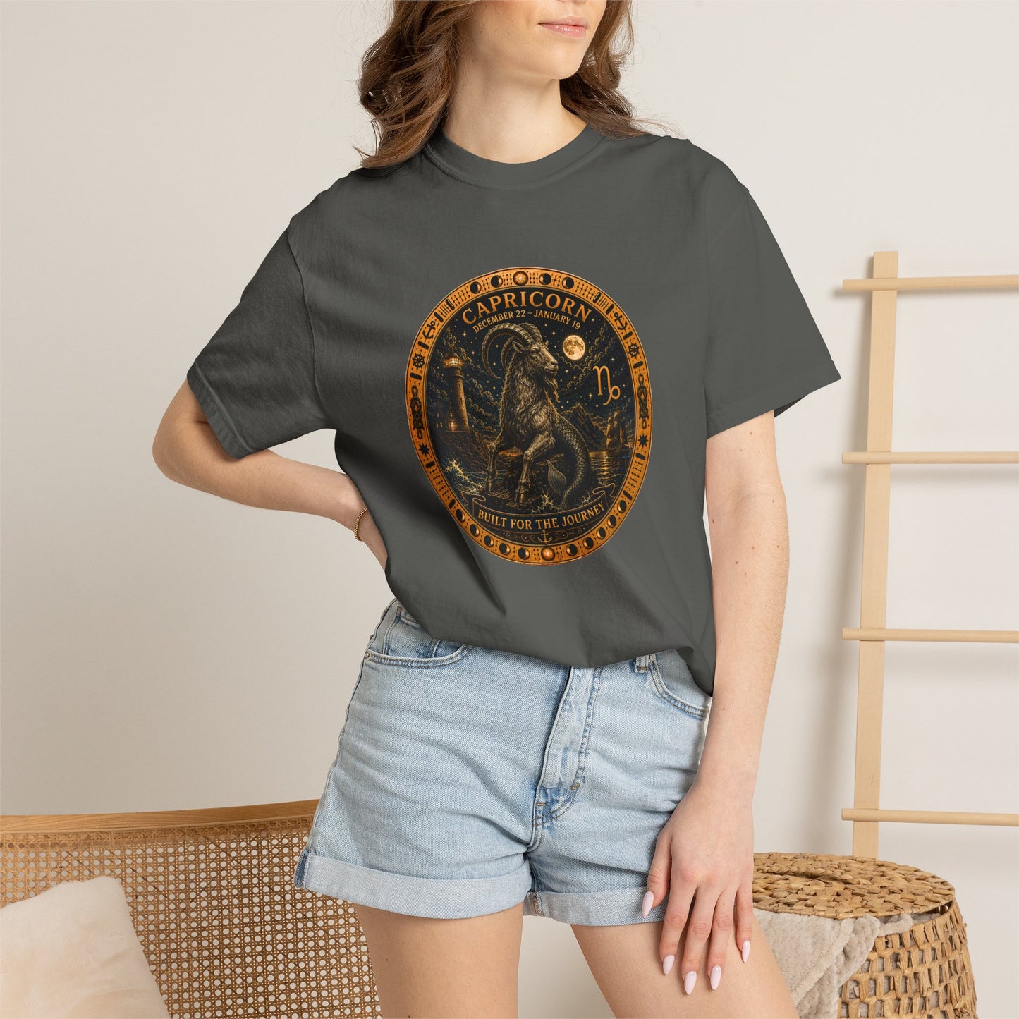 Celestial Seas Zodiac Tee | Capricorn - Built For The Journey