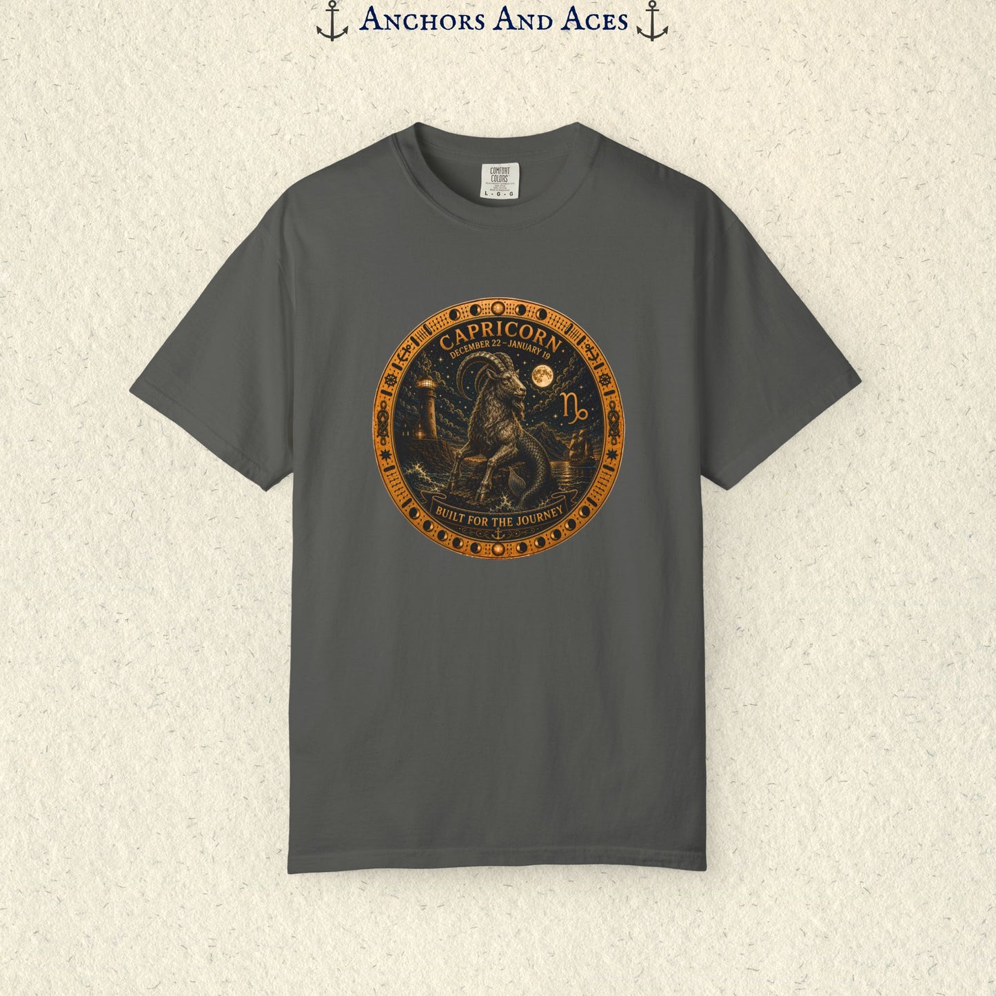 Celestial Seas Zodiac Tee | Capricorn - Built For The Journey