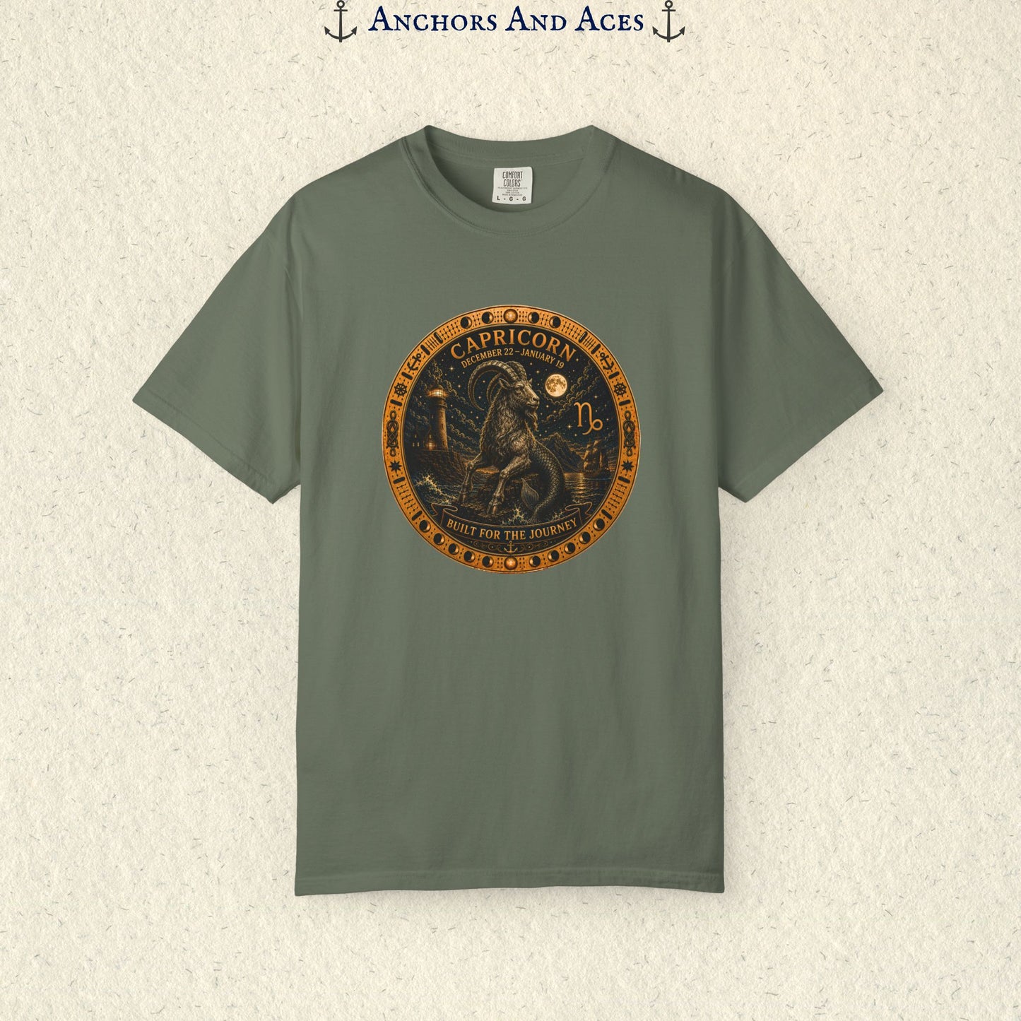 Celestial Seas Zodiac Tee | Capricorn - Built For The Journey