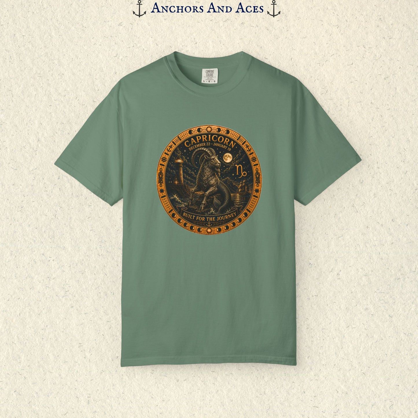 Celestial Seas Zodiac Tee | Capricorn - Built For The Journey