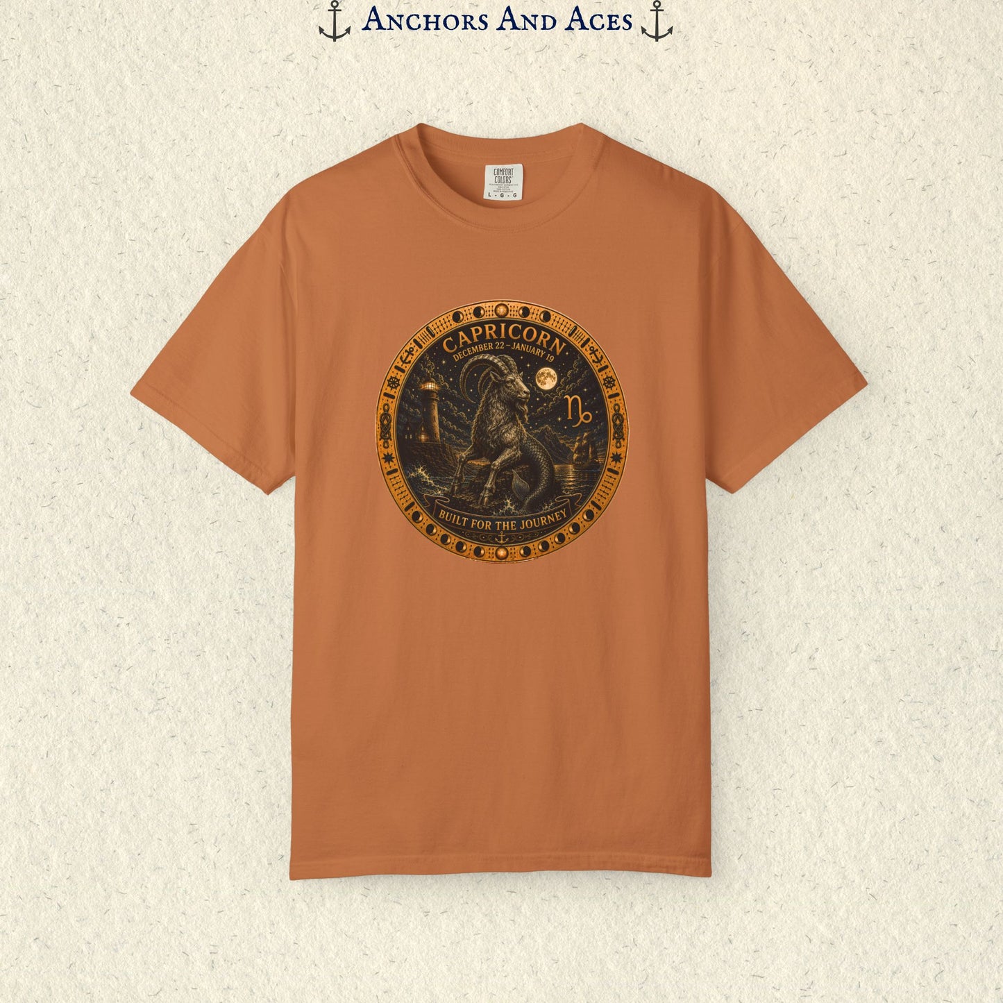 Celestial Seas Zodiac Tee | Capricorn - Built For The Journey