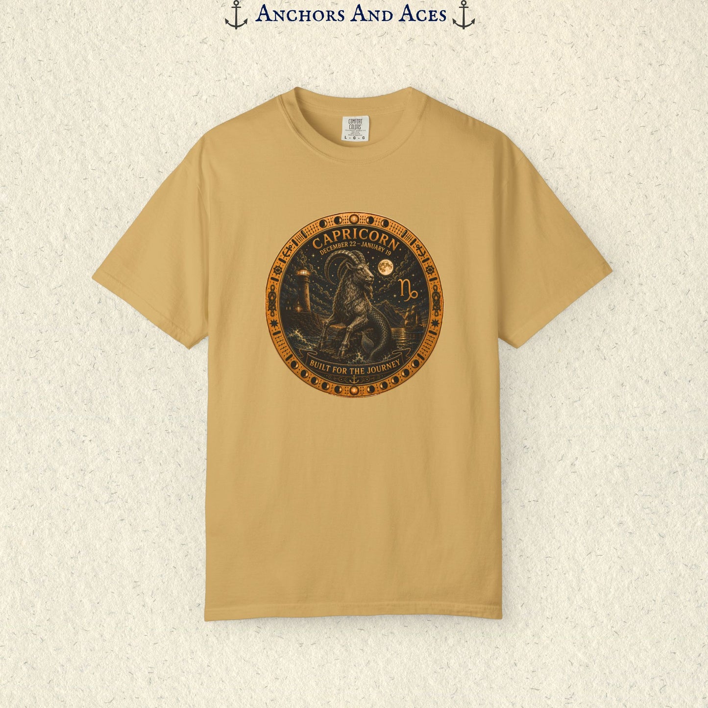 Celestial Seas Zodiac Tee | Capricorn - Built For The Journey
