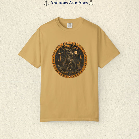 Celestial Seas Zodiac Tee | Capricorn - Built For The Journey