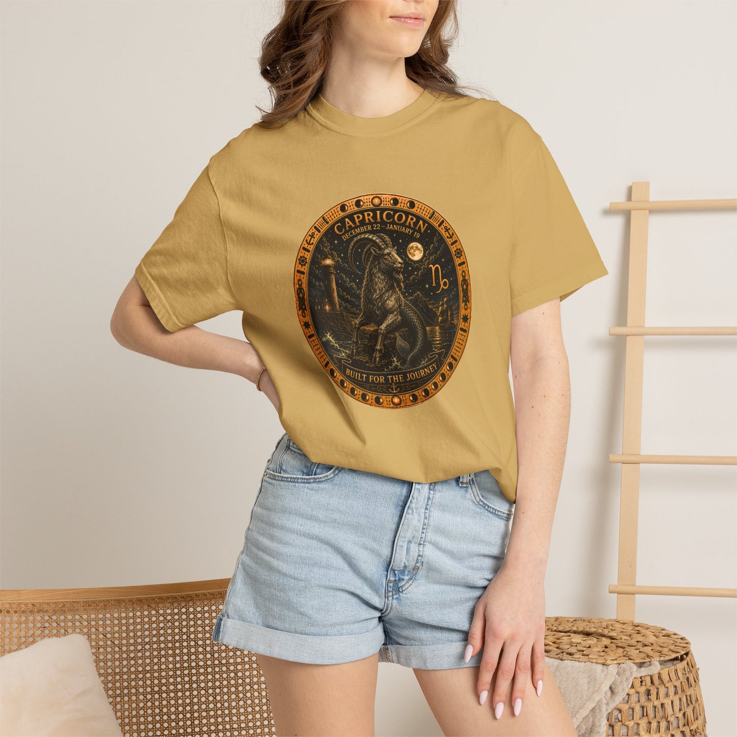 Celestial Seas Zodiac Tee | Capricorn - Built For The Journey