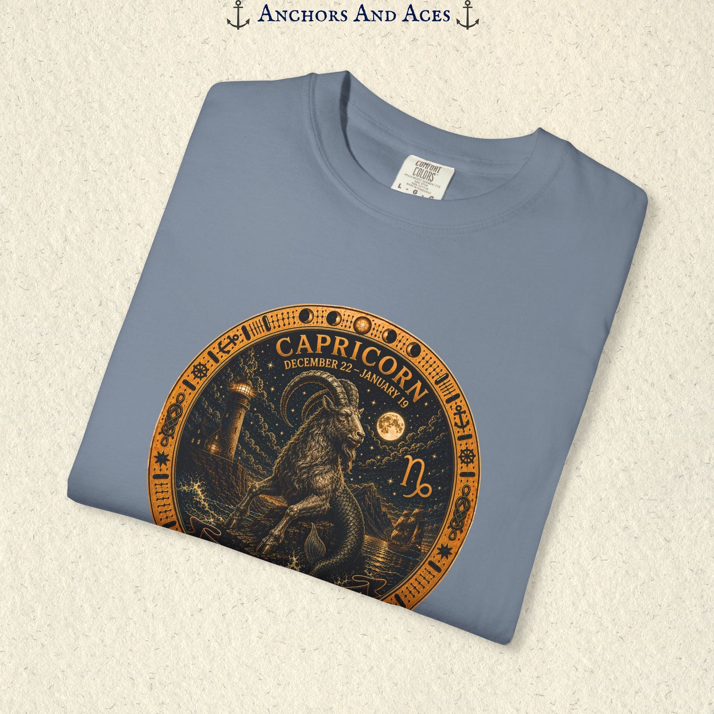 Celestial Seas Zodiac Tee | Capricorn - Built For The Journey