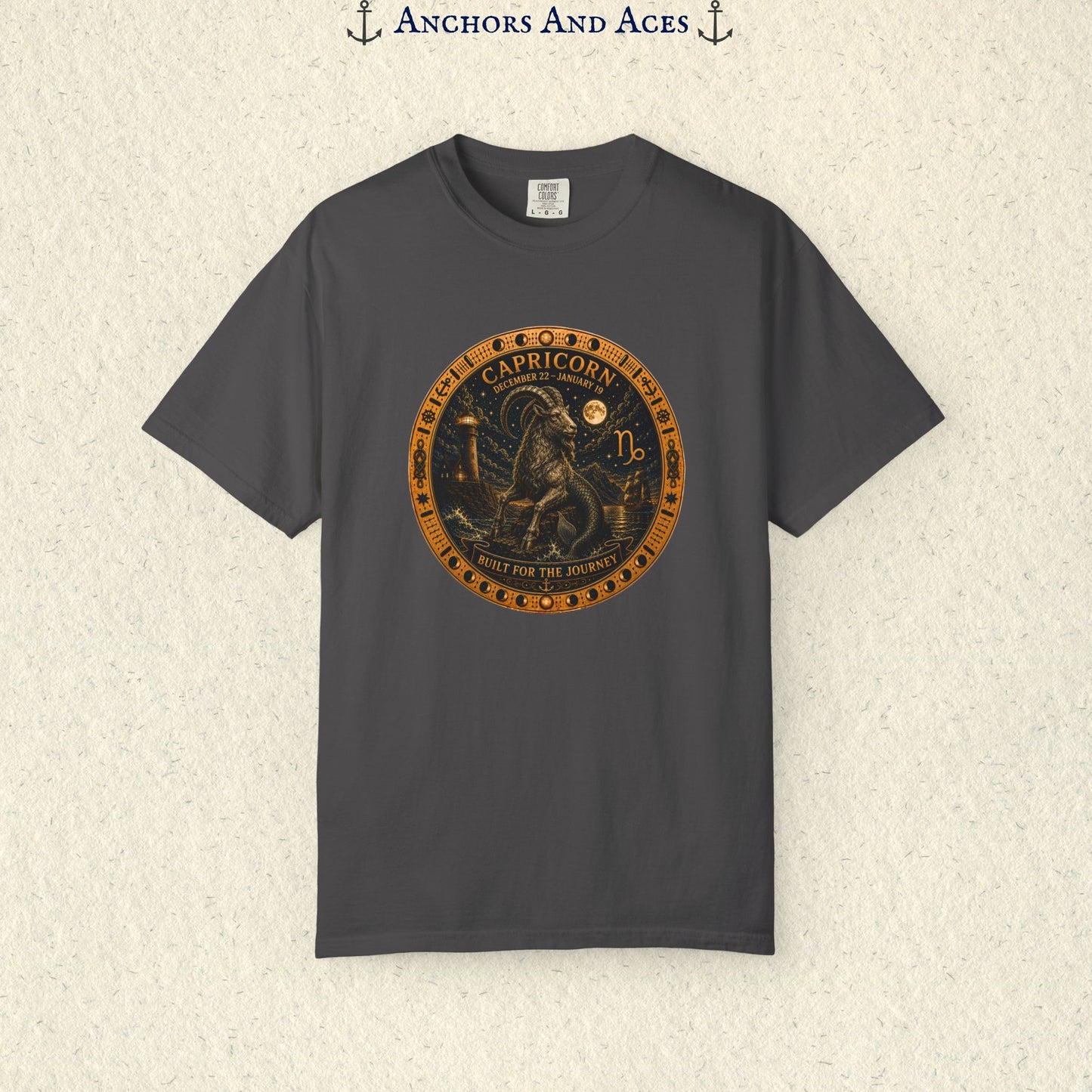 Celestial Seas Zodiac Tee | Capricorn - Built For The Journey
